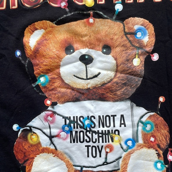 Moschino Women’s Christmas Teddy Shirt - Picture 3 of 4